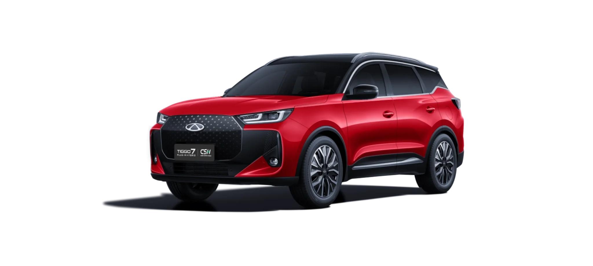 TIGGO 7 PHEV Red with Black Roof